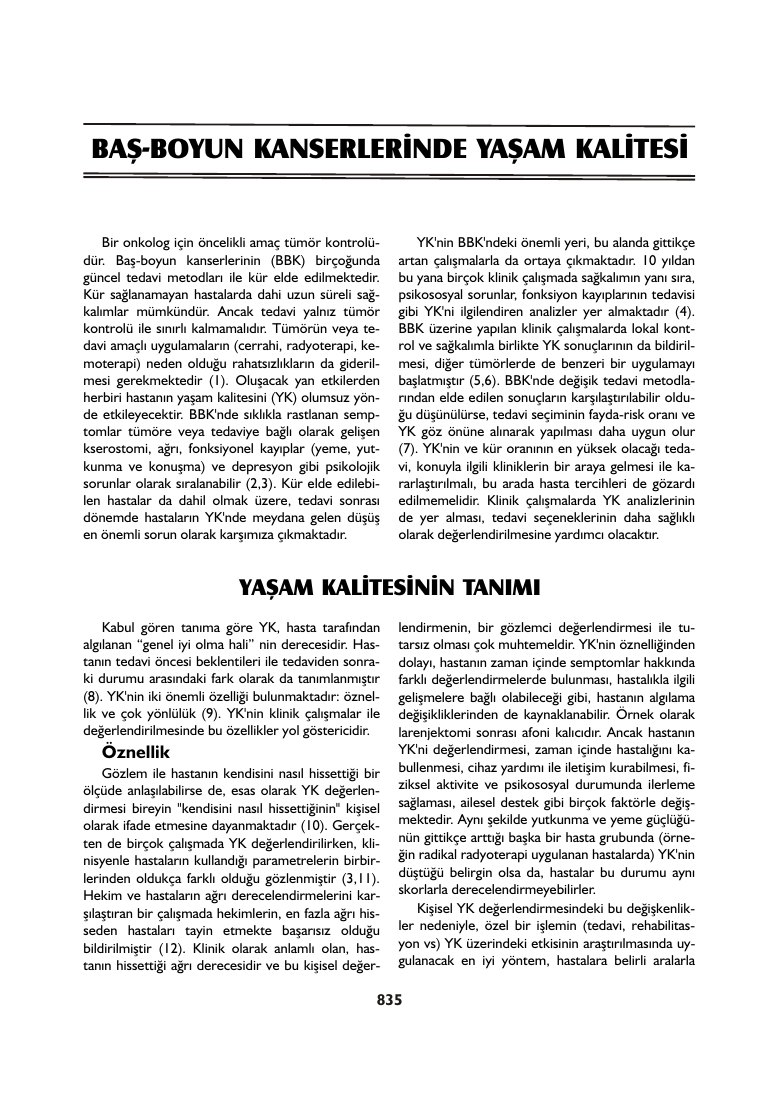 Kemik Metastazları — ilk sayfa