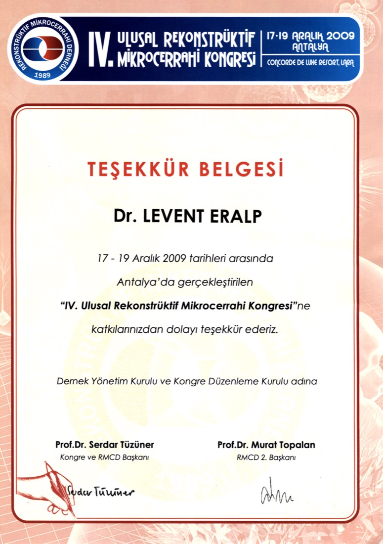 REK MİK 2009 — ilk sayfa
