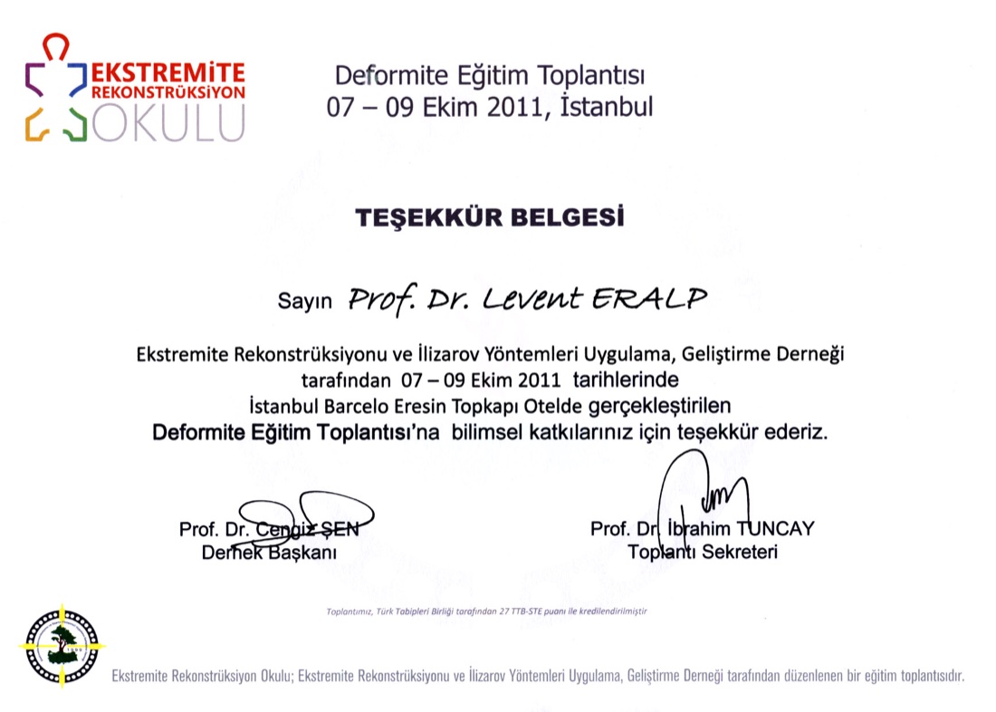 EXREKON OKULU TEŞEKKÜR — ilk sayfa