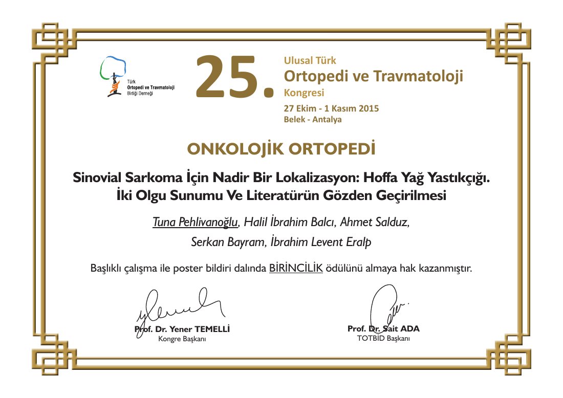 MİLLİ KONGRE 2015 — ilk sayfa