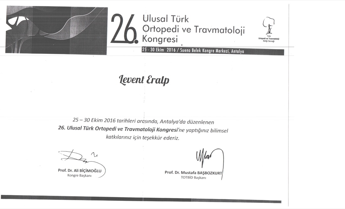 TOTBİD 2016 — ilk sayfa