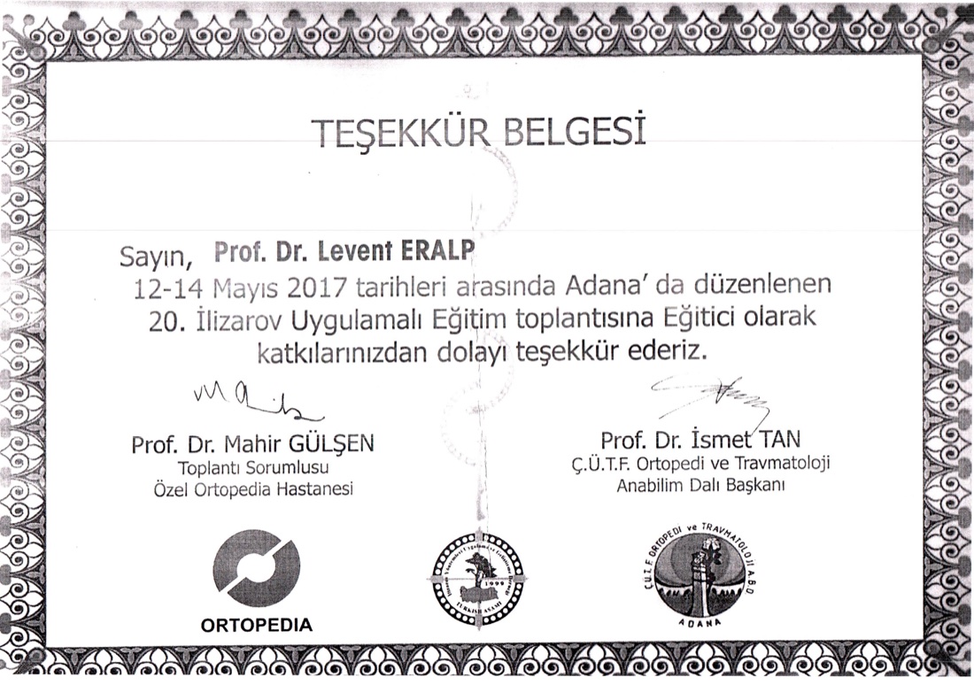 20. ADANA İLİZAROV KURS — ilk sayfa