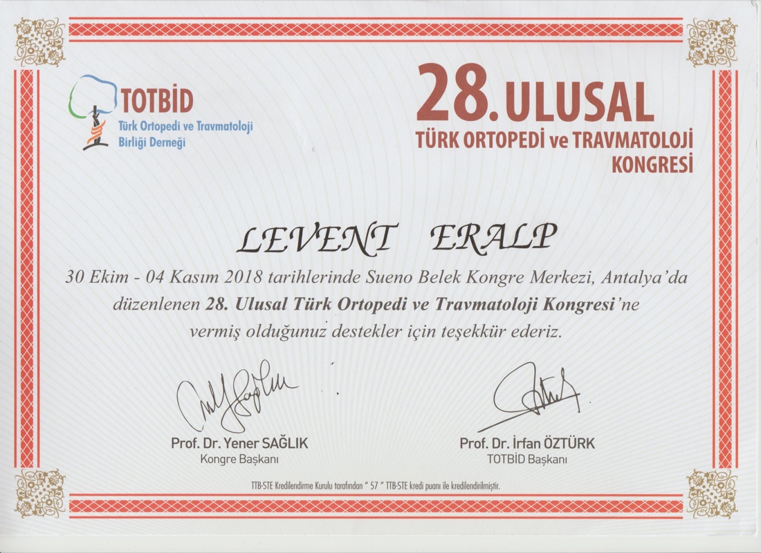 TOTBİD 2018 — ilk sayfa