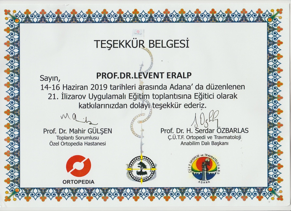 ADANA İLİZAROV — ilk sayfa