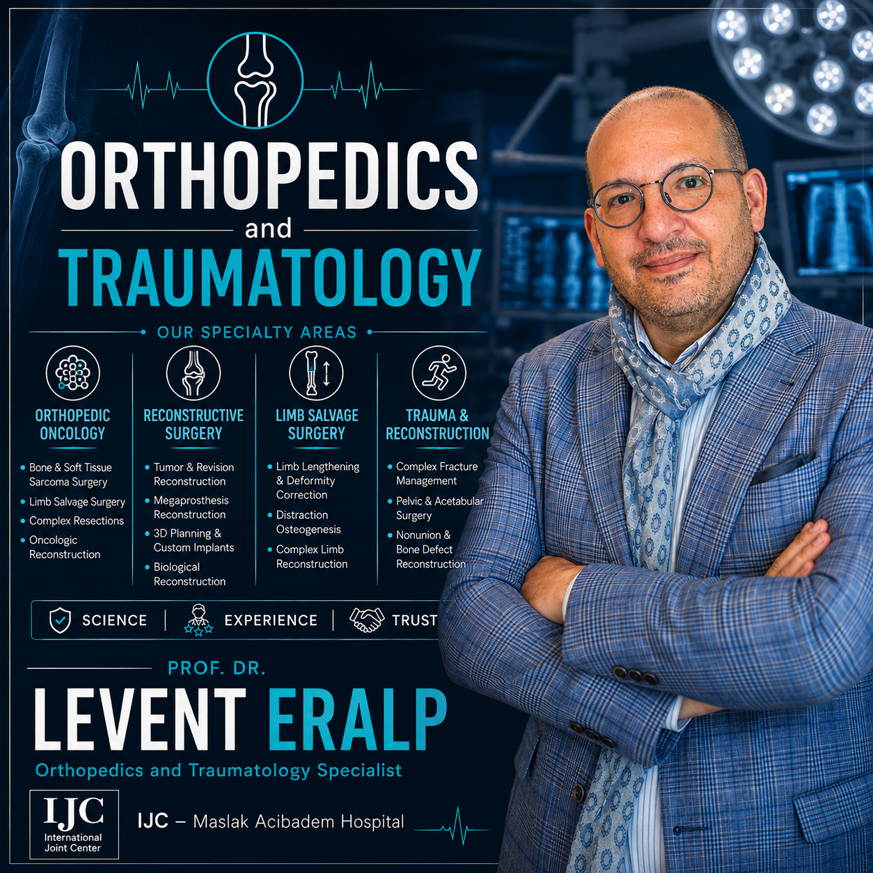 Orthopedics and Traumatology Specialty Areas