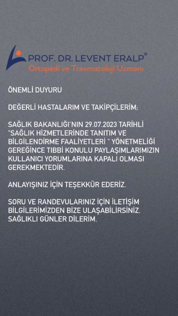 Önemli Duyuru ;